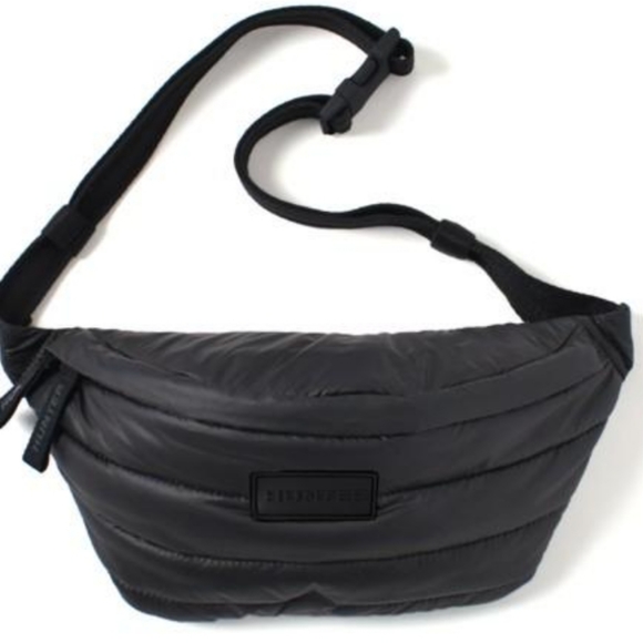 Hunter Handbags - HUNTER Puffer Bum/Belt Bag Unisex Black